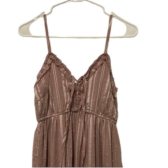 Venus Pink Tiered Maxi Dress - Picture 4 of 9